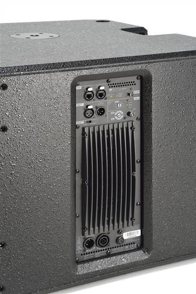 ACTIVE BASS-REFLEX SUBWOOFER, 15" WOOFER, DIGIPRO G3 900W RMS CLASS D SMPS, 133DB SPL, RD NETWORK
